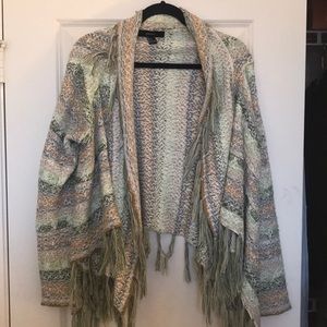 Forever 21 fringe sweater